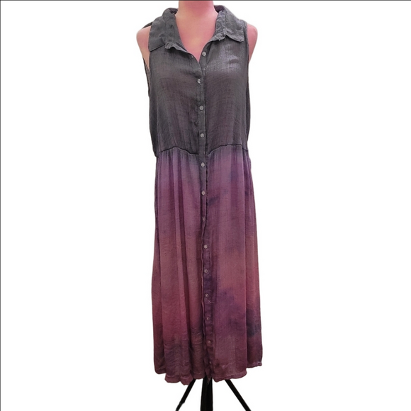 Mlle Gabrielle Dresses & Skirts - Mlle Gabrielle Elegant Ombre Purple/Pink Dress Sz 3X